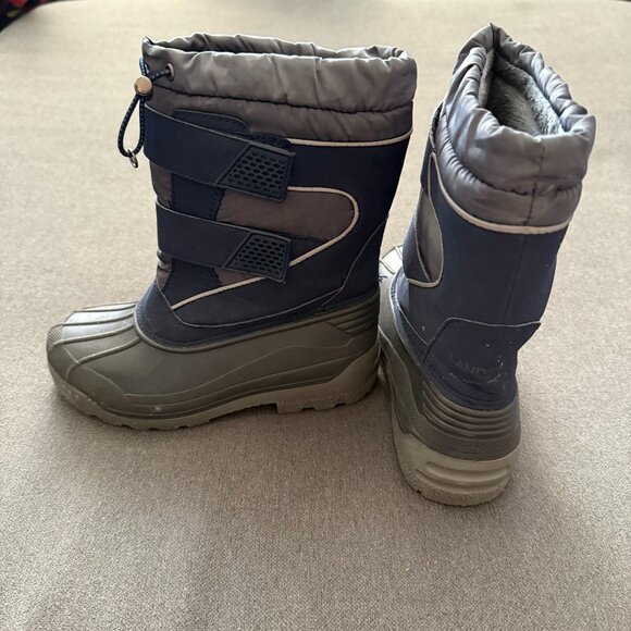 Lands' End Kids Waterproof Snow boots Size 2M - EUC - Picture 6 of 9